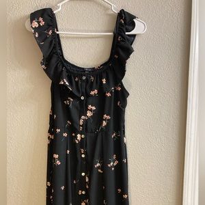 Floral maxi dress